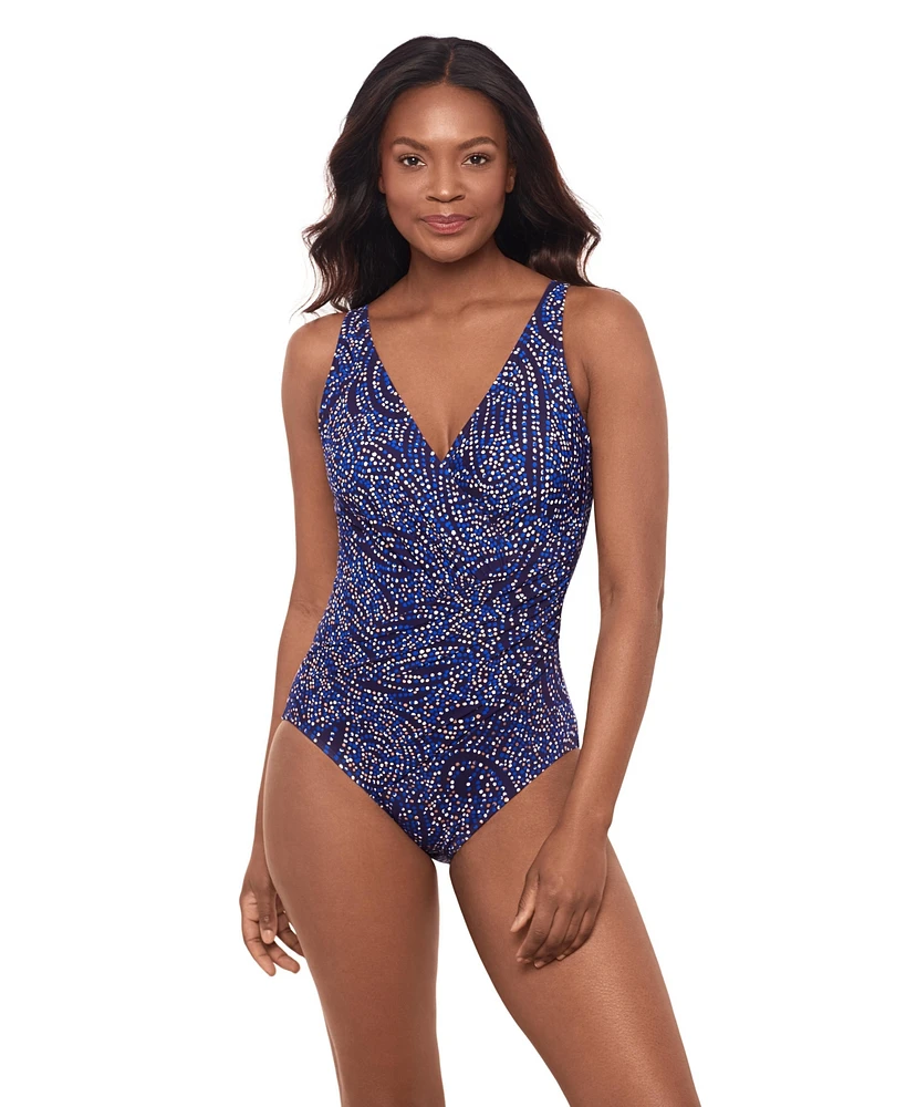 Miraclesuit Women's Spotlight Oceanus One Piece Swimsuit