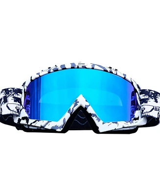 Batfox Dirt Bike Atv Goggles Motorcycle Gear Riding Motocross Dirtbike 4-Wheeler Mx Dh Accessories Glasses for Men Women Youth UV400 Protectio