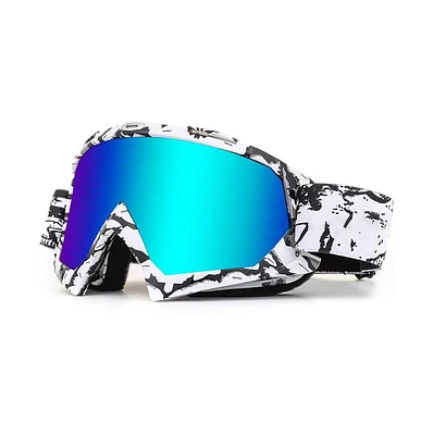 Batfox Dirt Bike Atv Goggles Motorcycle Gear Riding Motocross Dirtbike 4-Wheeler Mx Dh Accessories Glasses for Men Women Youth UV400 Protectio