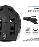 Batfox Bike Helmet,Mountain Helmet Helmets for Men Women Adults Youth L(57-60CM)