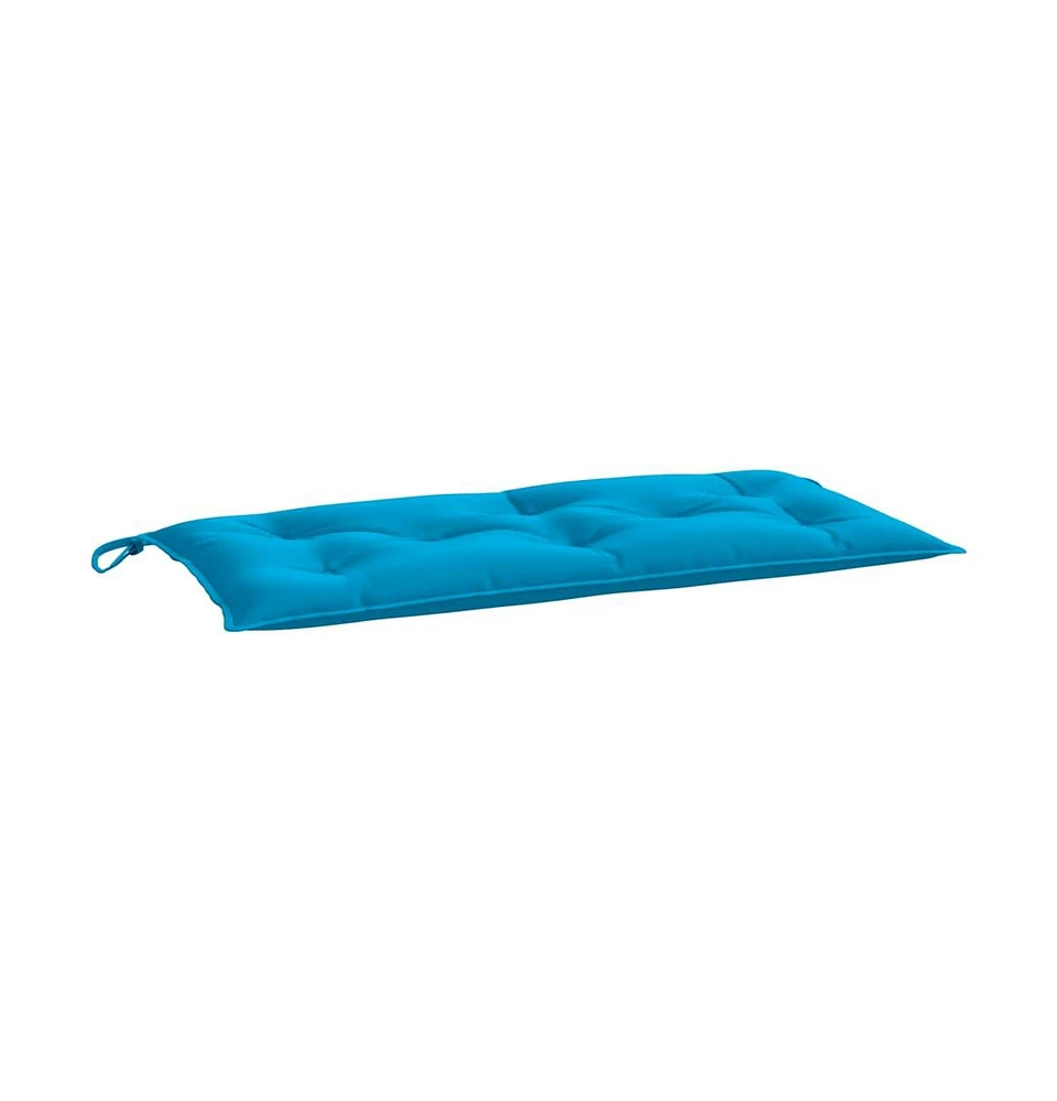 Garden Bench Cushion Light Blue 39.4"x19.7"x2.8" Oxford Fabric