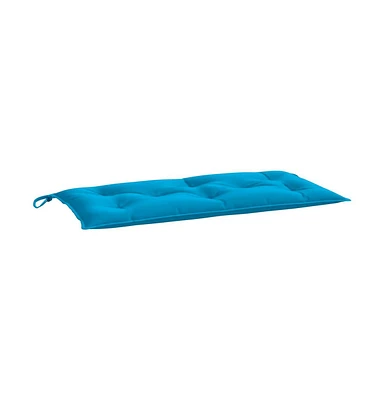 Garden Bench Cushion Light Blue 39.4"x19.7"x2.8" Oxford Fabric
