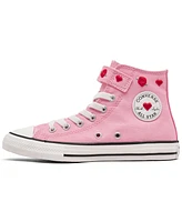 Converse Little Girls' Chuck Taylor All Star Valentine's Day High Top Casual Sneakers from Finish Line