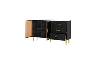 Modern Buffet Cabinet – Storage Sideboard for Dining Room & Living