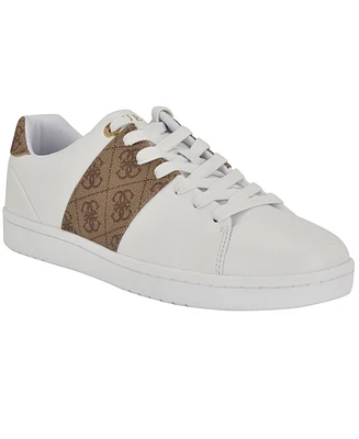 Guess Men's Lowen Branded Low Top Fashion Sneakers