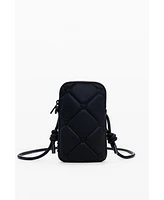 Desigual Women's Padded mobile holder logo