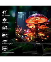 memzuoix Led Rechargeable Wireless Mouse and 24 Inch Computer Monitor 100hz 1920 x 1080p with Hdmi