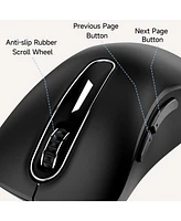 memzuoix Wired Mouse, Usb Computer Mouse 1200 Dpi Mobile Optical Ergonomic Design Mice with 5FT Cord for Laptop, Pc, Desktop, MacBook,