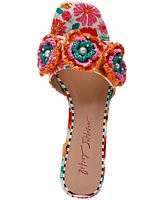 Betsey Johnson Women's Dietrich Block-Heel Dress Mules
