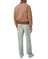 Scotch & Soda Men's Suede Bomber Jacket