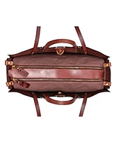 Old Trend Women's Genuine Leather Rose All-day Tote Bag