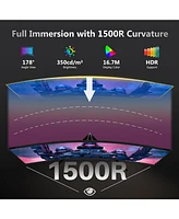 Z-edge 27 inch 1080P Full Hd 240Hz 1ms Curved Gaming Monitor