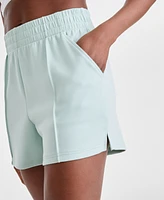 Id Ideology Women's High-Rise Relaxed Pull-On Shorts, Exclusively at Macy's