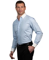 Tayion Collection Men's Slim-Fit Dress Shirt