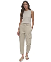 Dkny Jeans Women's Utility-Pocket Cargo Pants