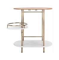 Iva 3 Tier Swivel Bar Table