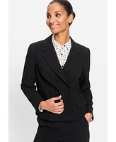 Olsen Cropped Double Breasted Blazer