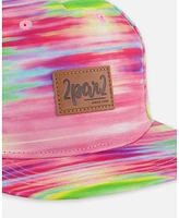 Deux par Girl Printed Cap Multicolored - Toddler|Child