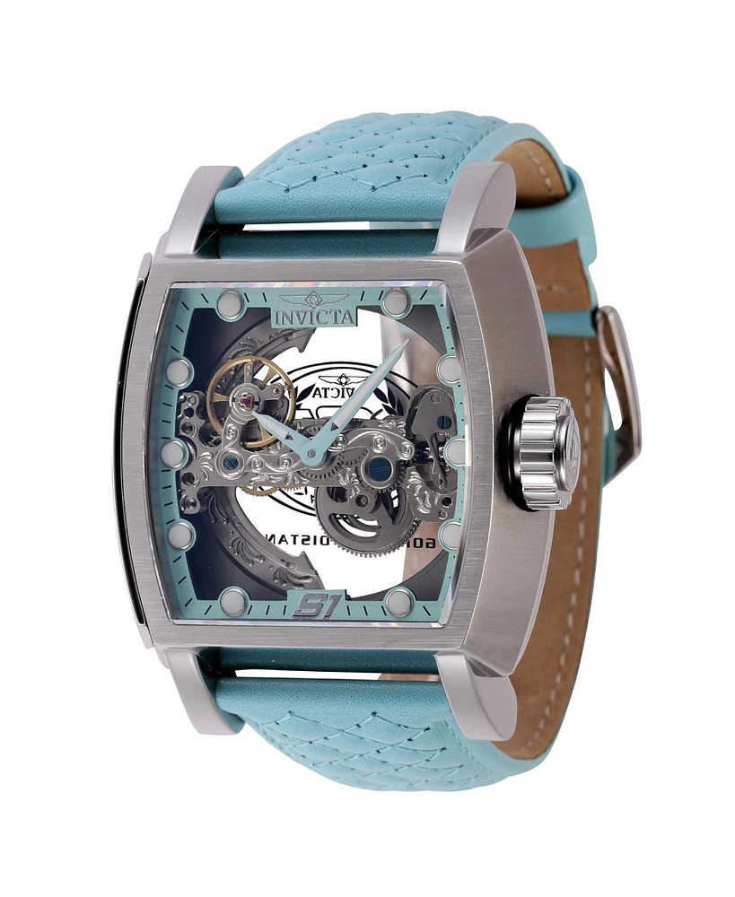 Invicta Men's 45995 S1 Rally Automatic 2 Hand Turquoise Dial Watch