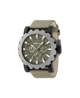 Invicta Men's 47586 I-Force Quartz Chronograph Olive Green Dial Watch