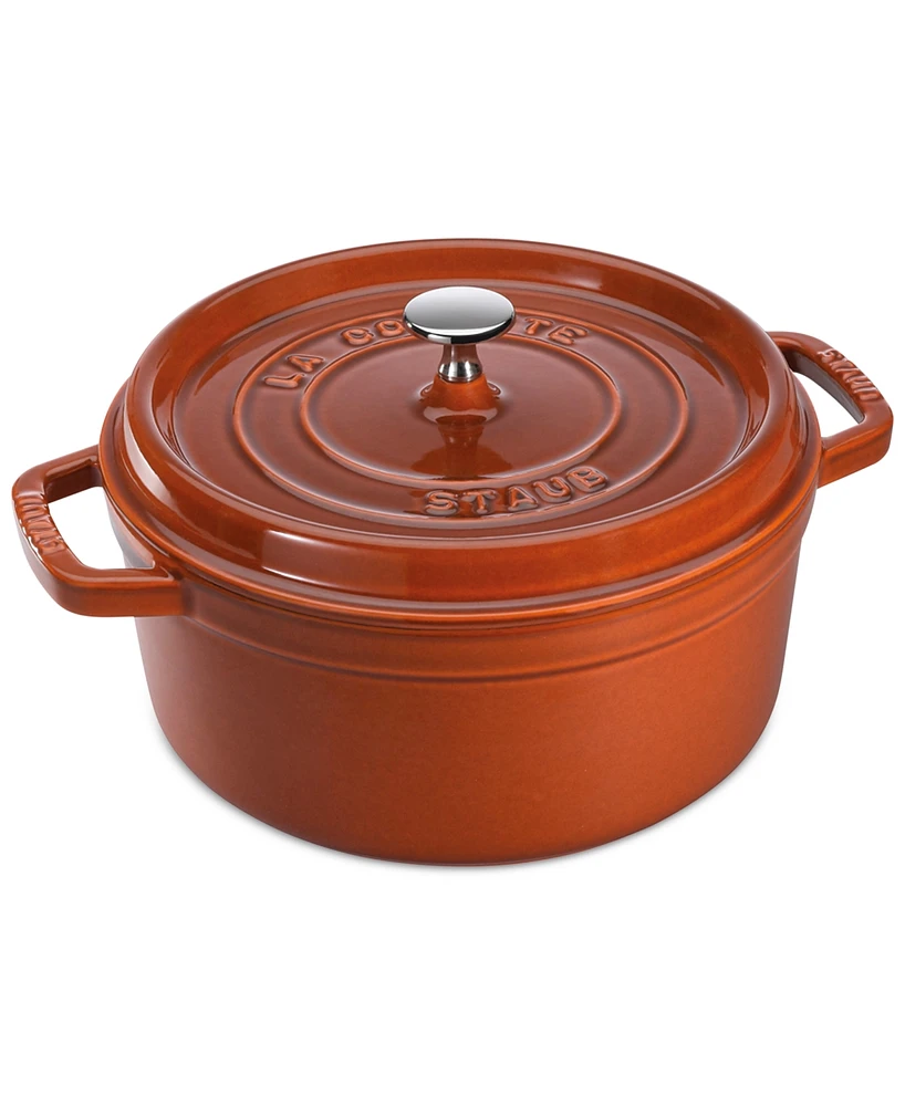 Staub Enameled Cast Iron 4-Qt. Round Cocotte