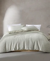 Calvin Klein Microwaffle Melange 3-Pc. Comforter Set