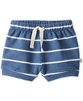 Little Planet by Carter's Baby Boys 2-Pc. Organic Cotton French Terry Top & Shorts Knit Set