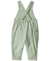 Little Planet by Carter's Baby Neutral Organic Cotton Gauze Overalls