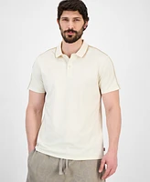 Guess Men's Quattro Crest Short Sleeve Polo Shirt