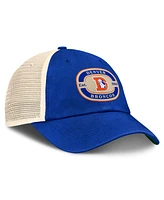 Top of the World Men's Royal Denver Broncos Team Patch Adjustable Hat