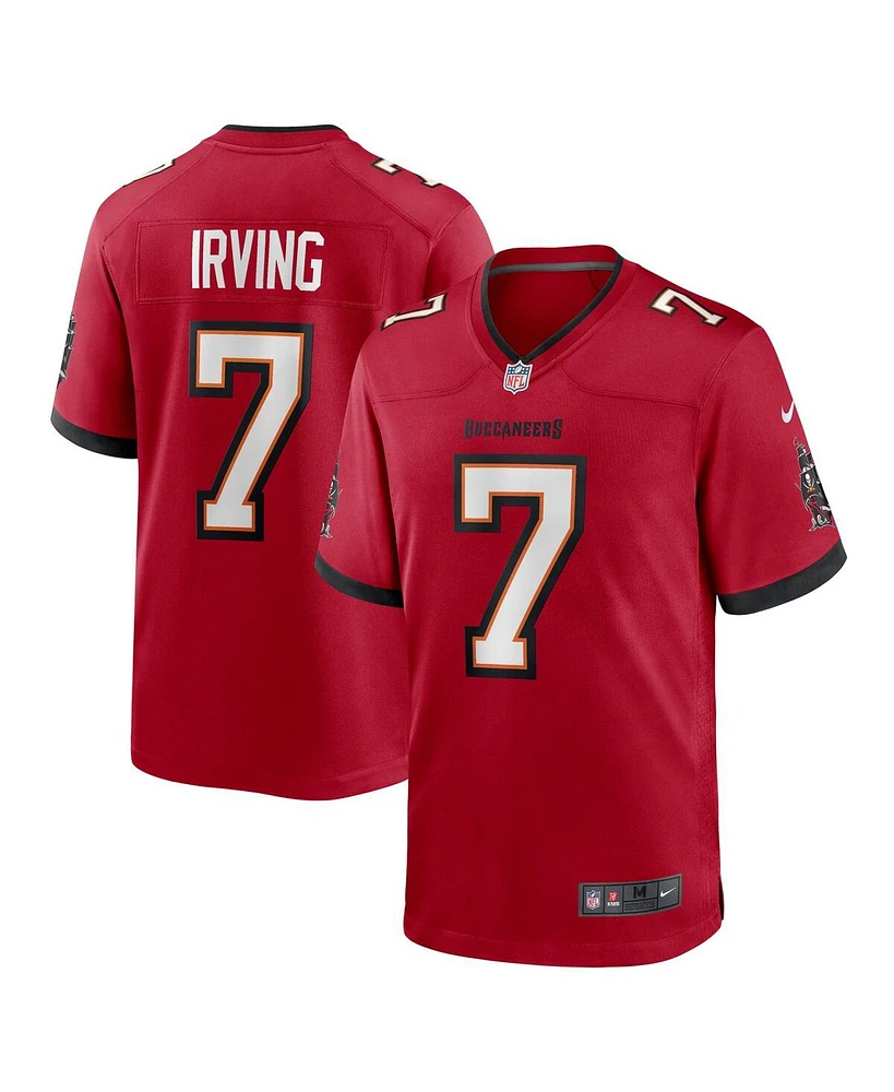 Nike Men's Bucky Irving Red Tampa Bay Buccaneers Game Jersey
