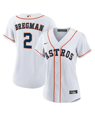 Nike Women's Alex Bregman White Houston Astros Home Replica Player Jersey