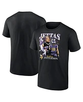 Fanatics Men's Justin Jefferson Black Minnesota Vikings Notorious Player Graphic T-Shirt