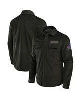 Fanatics Men's Dark Green Buffalo Bills Corduroy Full-Button Shacket