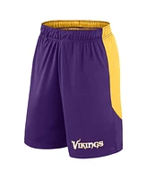 Fanatics Men's Purple/Gold Minnesota Vikings Launch Shorts