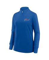 Logo Athletic Women's Royal Buffalo Bills Velocity Quarter-Zip Jacket