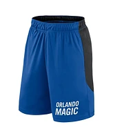 Logo Athletic Men's Blue/Black Orlando Magic Launch Performance Shorts