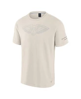 Fanatics Men's Cream New Orleans Pelicans Elements Iconic T-Shirt