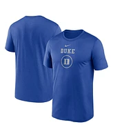 Nike Men's Royal Duke Blue Devils On-Court Basketball Legend Practice Performance T-Shirt