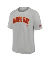 Nike Men's Silver Tampa Bay Buccaneers Rewind Max90 Statement T-Shirt