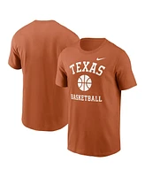 Nike Men's Texas Orange Longhorns Basketball Icon T-Shirt