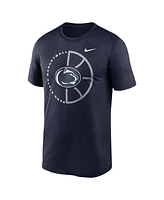 Nike Men's Navy Penn State Nittany Lions Legend Basketball Icon Performance T-Shirt