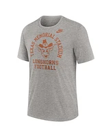 Nike Men's Heather Gray Texas Longhorns Legacy Local Tri-Blend T-Shirt