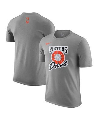 Nike Men's Tan Detroit Pistons 2024/25 City Edition Essential Logo T-Shirt