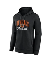 Fanatics Women's Black Cincinnati Bengals Team Logo Victory Script Pullover Hoodie