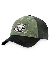 Top of the World Men's Hunter Green/Gray Florida Gators Oht Military Appreciation Unit Trucker Adjustable Hat