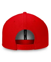 Fanatics Men's Red Carolina Hurricanes Core Primary Logo Snapback Hat