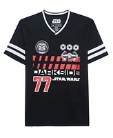 Hybrid Men's Star Wars Front Back Soccer Jersey Shirt