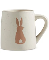 Haven 16 oz. Easter Bunny Stoneware Mugs, Set of 4