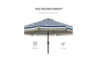 Outdoor Beach Umbrella – Lightweight and Portable Uv Protection for Beach, Picnic, or Use